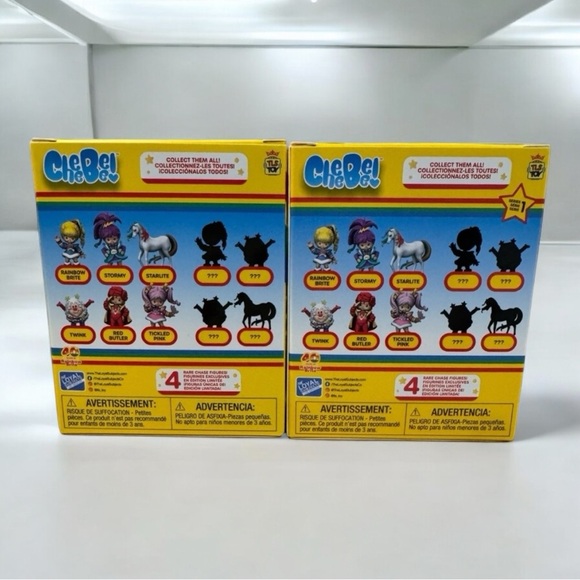 Rainbow Brite Mini Figures 40TH Anniversary Rainbow Brite and Chase - Picture 2 of 2